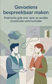 Omslag van Gevoelens bespreekbaar maken