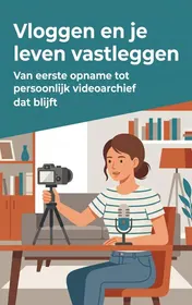 Omslag van Vloggen en je leven vastleggen