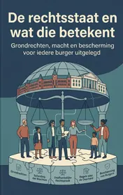 Omslag van De rechtsstaat en wat die betekent