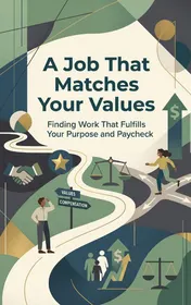 Omslag van A Job That Matches Your Values