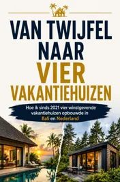Omslag van Van twijfel naar vier vakantiehuizen
