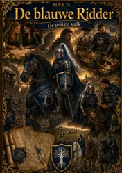 Omslag van Boek 25, De blauwe Ridder - De grijze valk