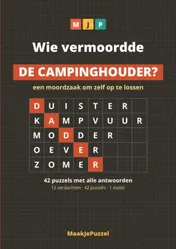 Omslag van Wie vermoordde de campinghouder?