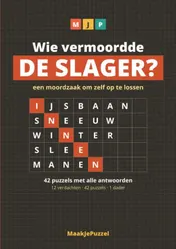 Omslag van Wie vermoordde de slager?