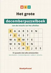 Omslag van Het grote decemberpuzzelboek