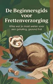Omslag van De Beginnersgids voor Frettenverzorging