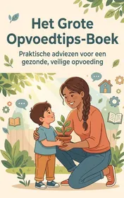 Omslag van Het Grote Opvoedtips-Boek