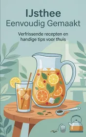 Omslag van IJsthee Eenvoudig Gemaakt