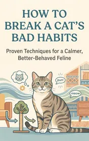 Omslag van How to Break a Cat's Bad Habits
