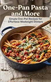 Omslag van One-Pan Pasta and More