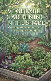 Omslag van Vegetable Gardening in the Shade