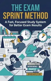 Omslag van The Exam Sprint Method