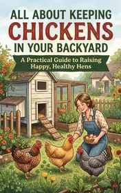 Omslag van All About Keeping Chickens in Your Backyard