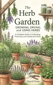 Omslag van The Herb Garden: Growing, Drying, and Using Herbs