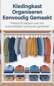 Omslag van Kledingkast Organiseren Eenvoudig Gemaakt