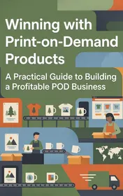 Omslag van Winning with Print-on-Demand Products