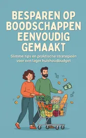 Omslag van Besparen op Boodschappen Eenvoudig Gemaakt