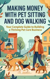 Omslag van Making Money with Pet Sitting and Dog Walking