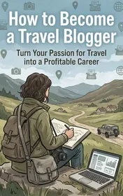 Omslag van How to Become a Travel Blogger