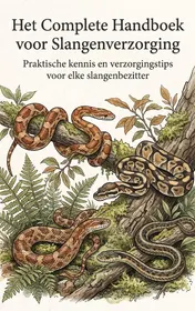 Omslag van Het Complete Handboek voor Slangenverzorging