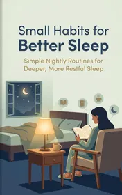 Omslag van Small Habits for Better Sleep