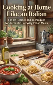 Omslag van Cooking at Home Like an Italian