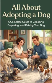Omslag van All About Adopting a Dog