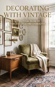 Omslag van Decorating with Vintage