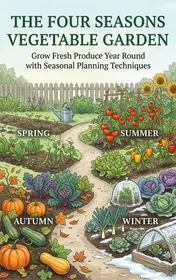 Omslag van The Four Seasons Vegetable Garden