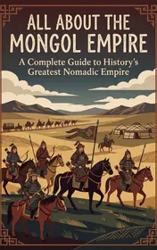 Omslag van All About the Mongol Empire