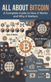 Omslag van All About Bitcoin