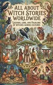 Omslag van All About Witch Stories Worldwide