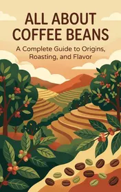 Omslag van All About Coffee Beans