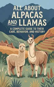 Omslag van All About Alpacas and Llamas