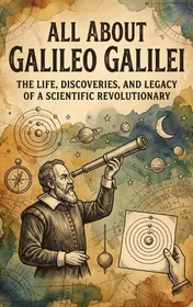 Omslag van All About Galileo Galilei