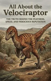 Omslag van All About the Velociraptor