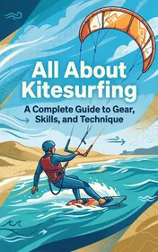 Omslag van All About Kitesurfing