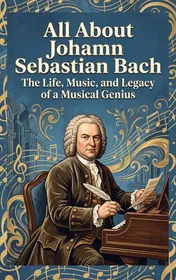 Omslag van All About Johann Sebastian Bach