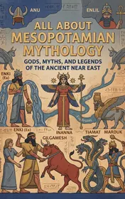 Omslag van All About Mesopotamian Mythology