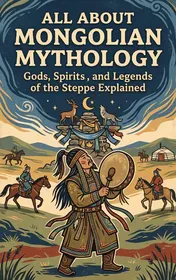Omslag van All About Mongolian Mythology