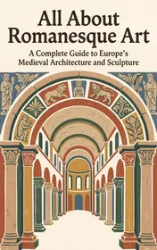 Omslag van All About Romanesque Art