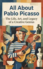 Omslag van All About Pablo Picasso