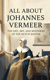 Omslag van All About Johannes Vermeer