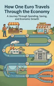 Omslag van How One Euro Travels Through the Economy
