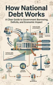 Omslag van How National Debt Works