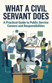 Omslag van What a Civil Servant Does