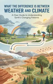 Omslag van What the Difference Is Between Weather and Climate
