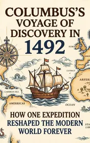 Omslag van Columbus's Voyage of Discovery in 1492