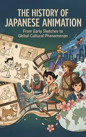 Omslag van The History of Japanese Animation
