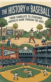 Omslag van The History of Baseball